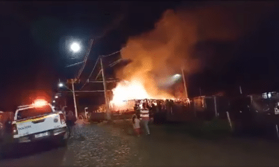 Incêndio atinge casa no Loteamento Bom Jesus; homem é preso em flagrante