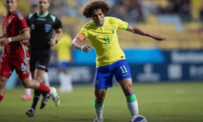 Brasil bate a Colômbia e vai às semis do futebol, no Pan