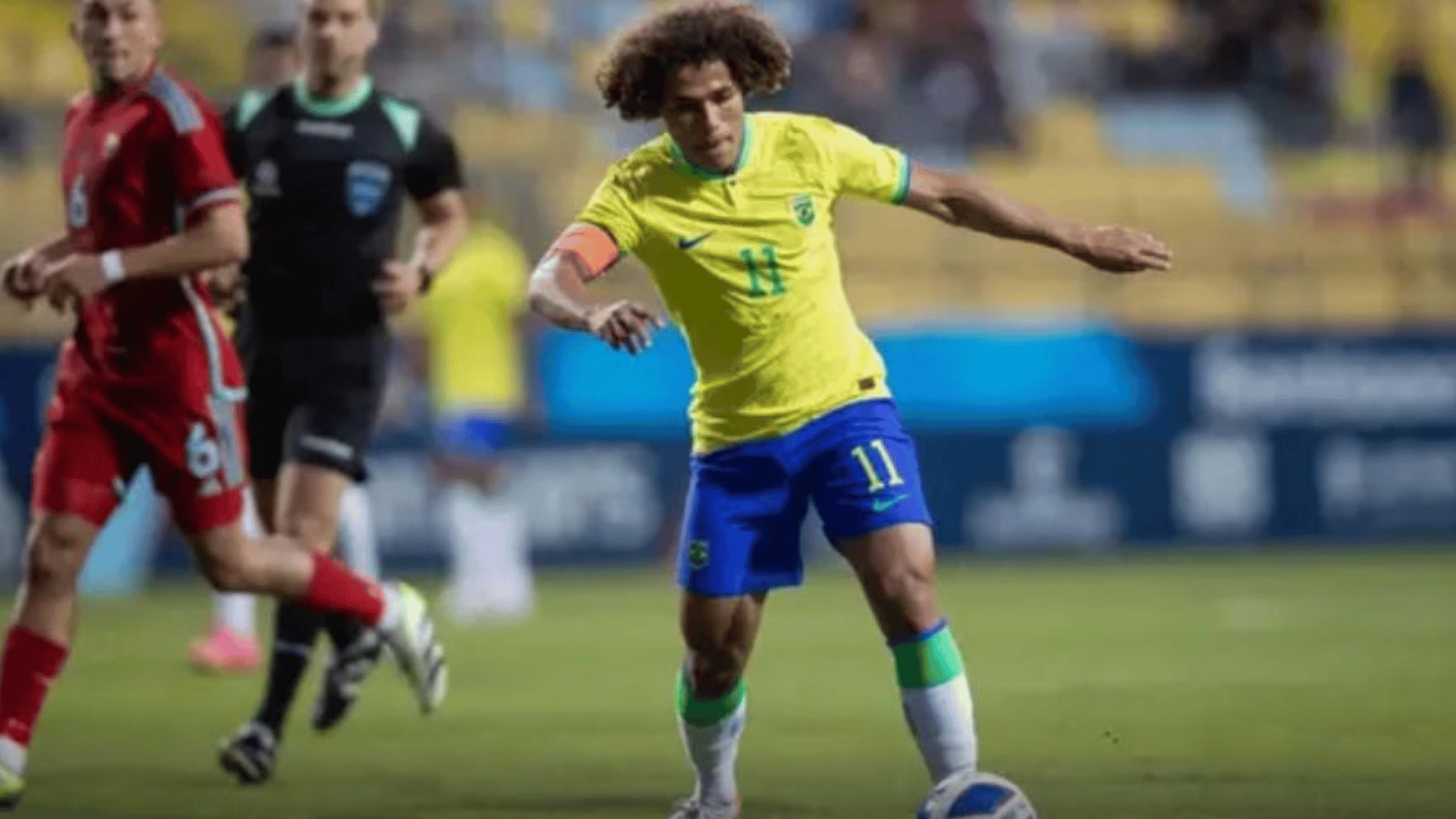 Brasil bate a Colômbia e vai às semis do futebol, no Pan