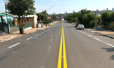 Concluída 1ª etapa da obra na Rua Sinval Saldanha no bairro Planalto