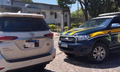 Argentino é preso após adulterar placa de veiculo