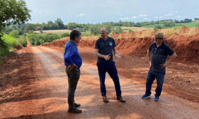 Pavimentação-"Caminho da Soja"