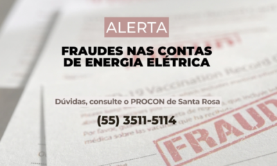 portal plural procon de santa rosa alerta para fraudes nas contas de energia elétrica