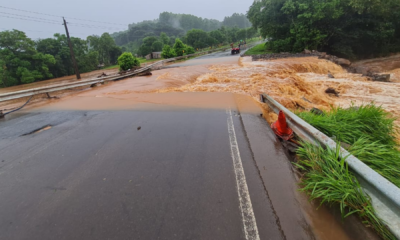 portal plural asfalto cede na sc 355 e trânsito é totalmente interditado