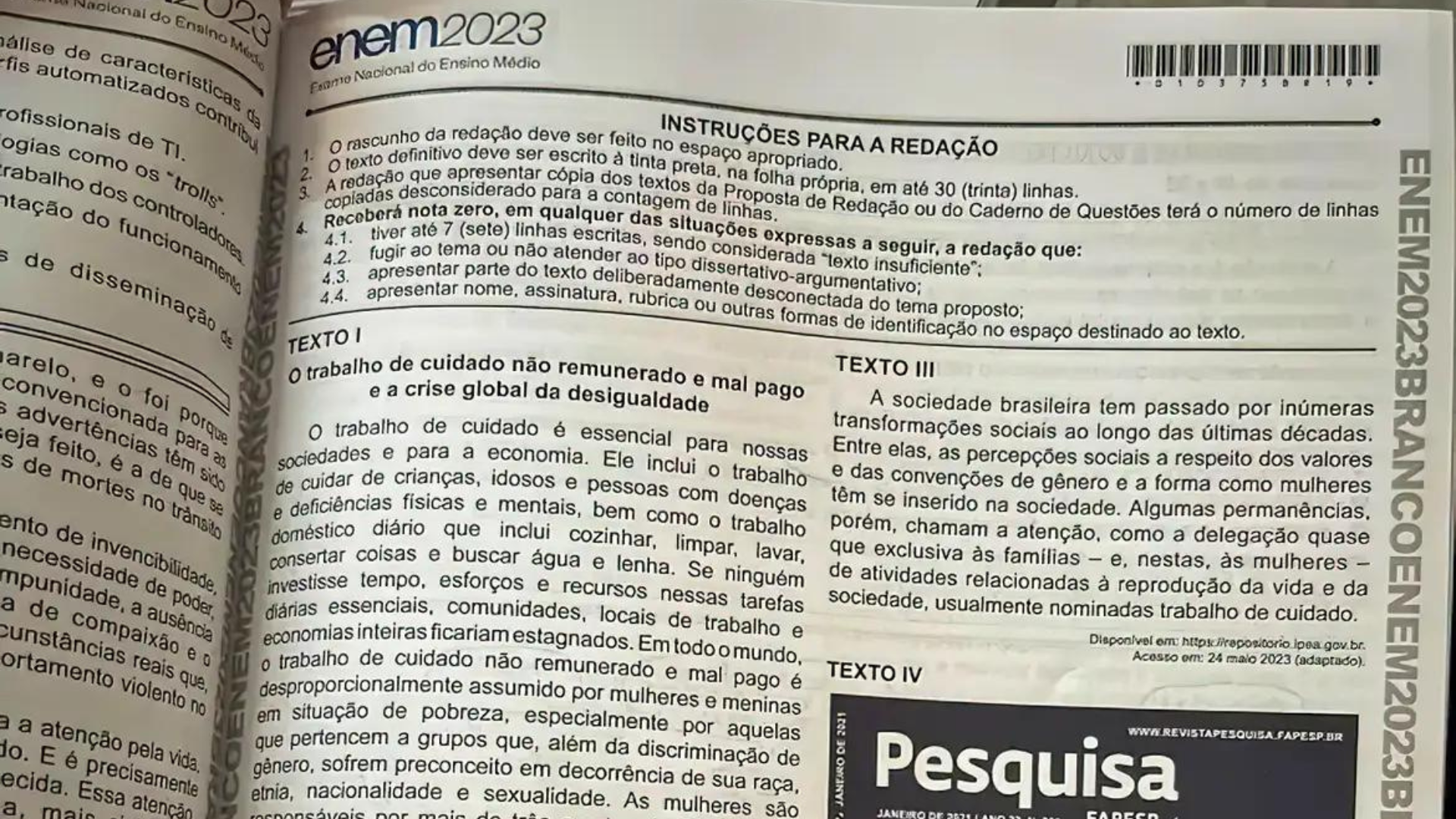portal plural polícia federal investiga vazamento da redação do enem 2023 em redes sociais
