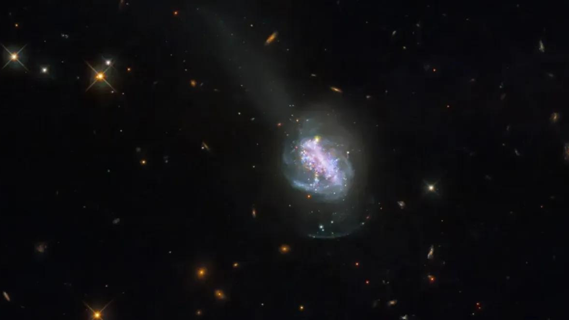 portal plural nova foto do telescópio hubble revela explosão intensa na formação de estrelas