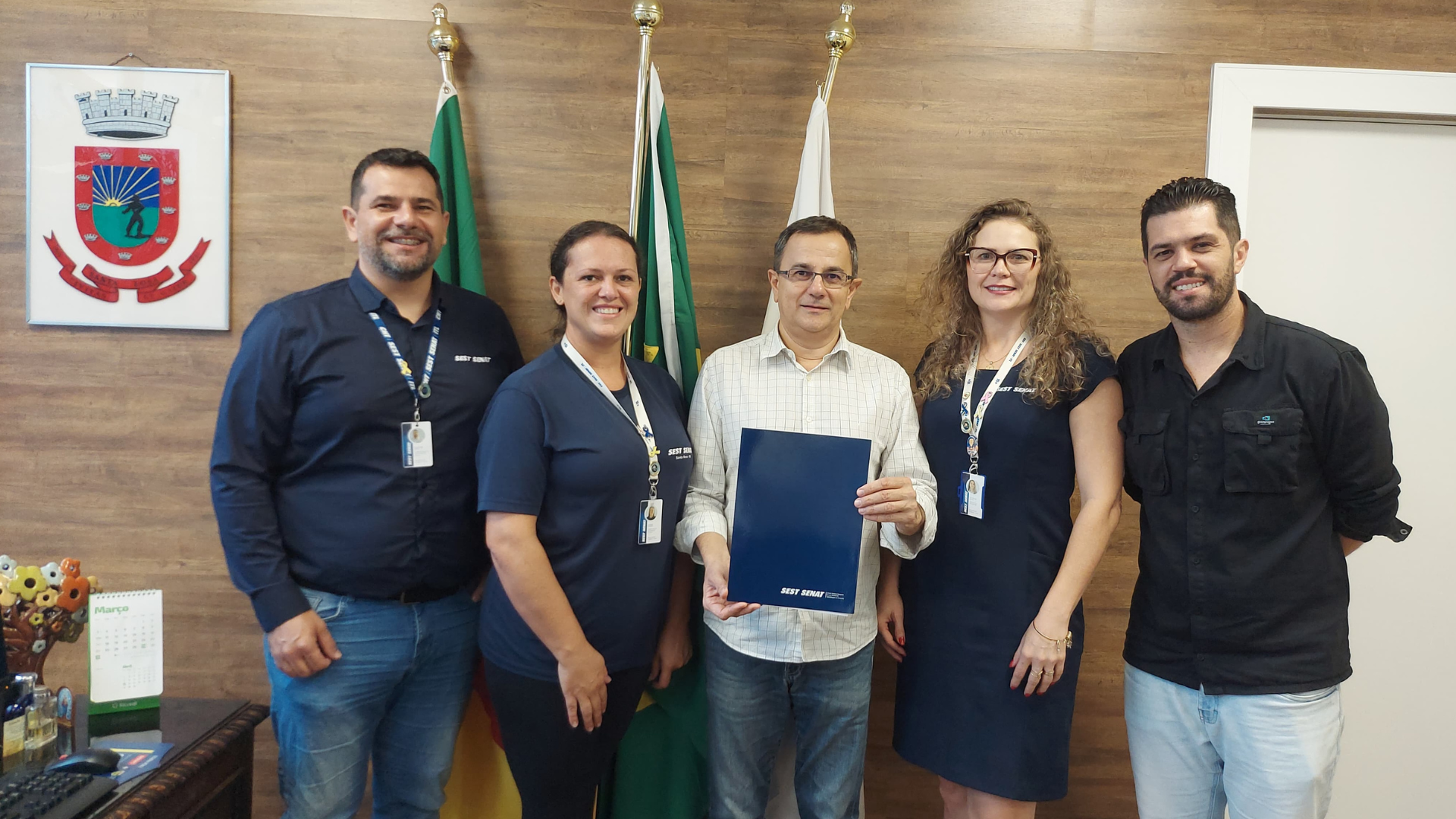 portal plural prefeitura firma parceria com o sest senat para a realização dos jogos estudantis