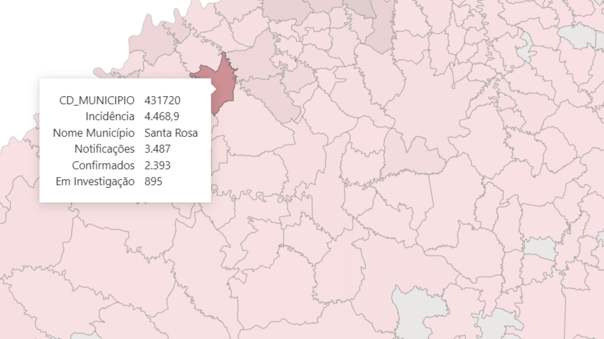 portal plural dengue em santa rosa 2.393 casos confirmados no municípiol