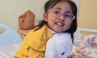 portal plural menina de três anos volta a enxergar no reino unido