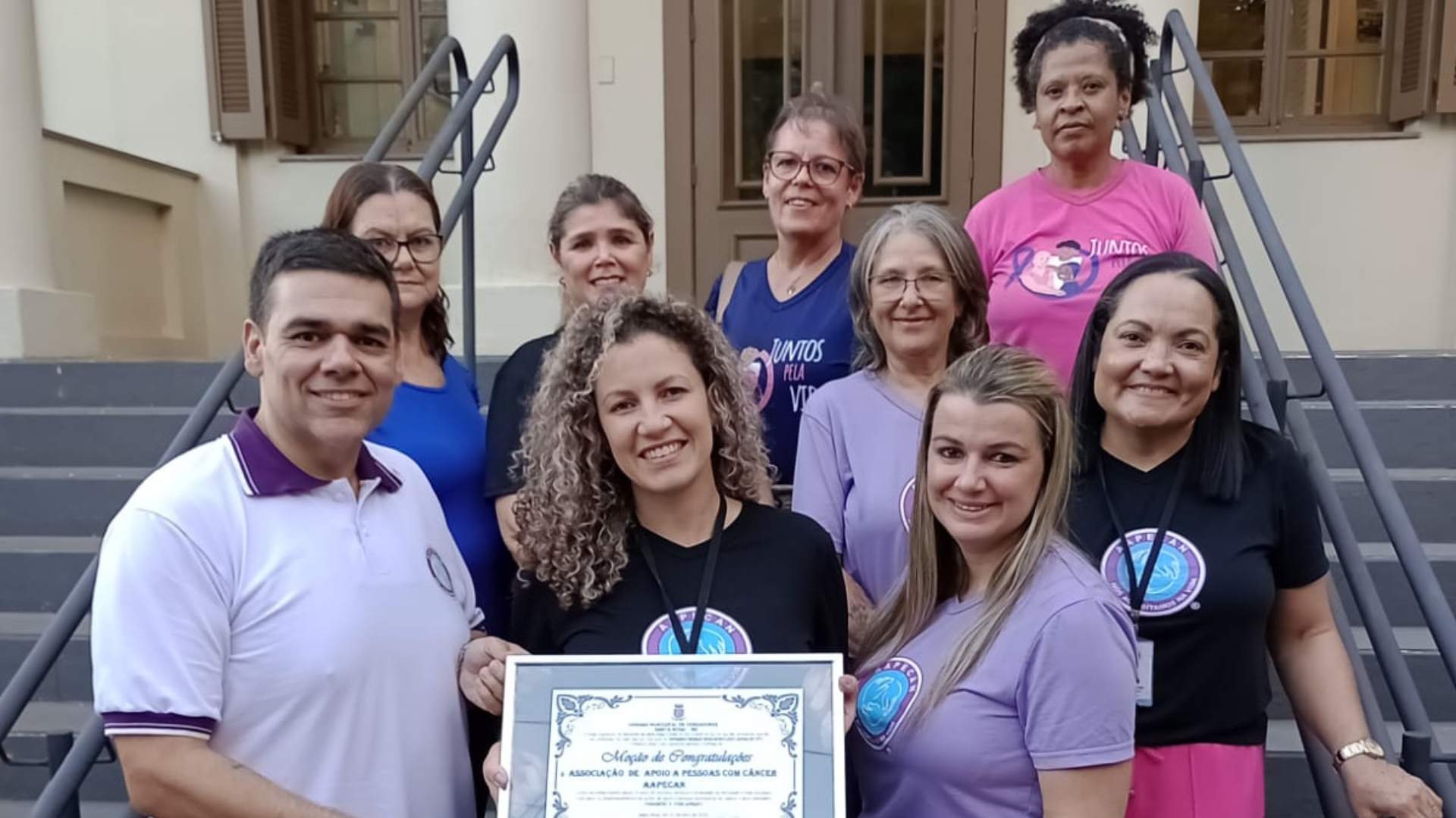 portal plural câmara de vereadores de santa rosa homenageia aapecan pelos 19 anos no estado