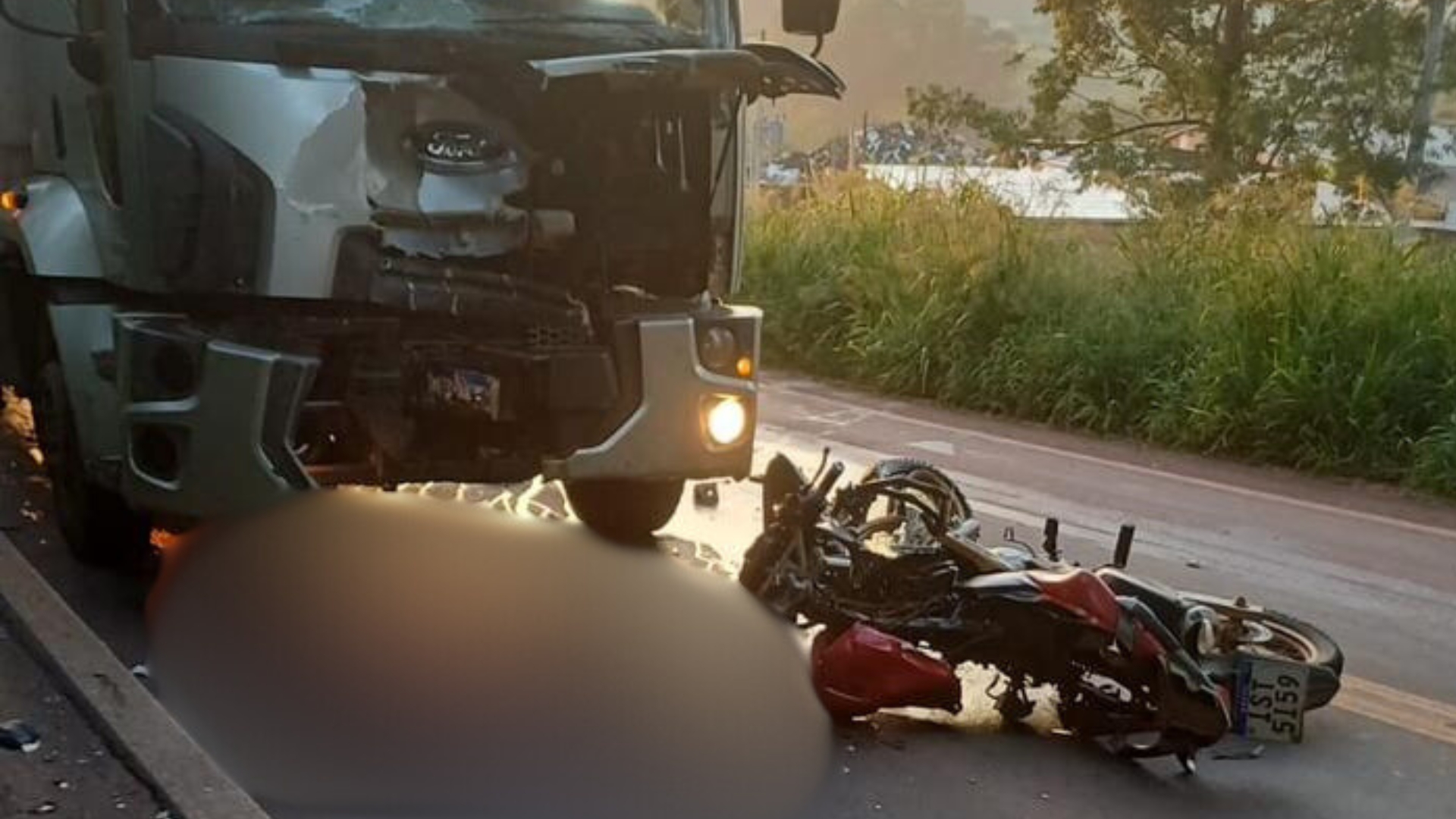 portal plural indentificado motociclista morto em colisão na rs 307
