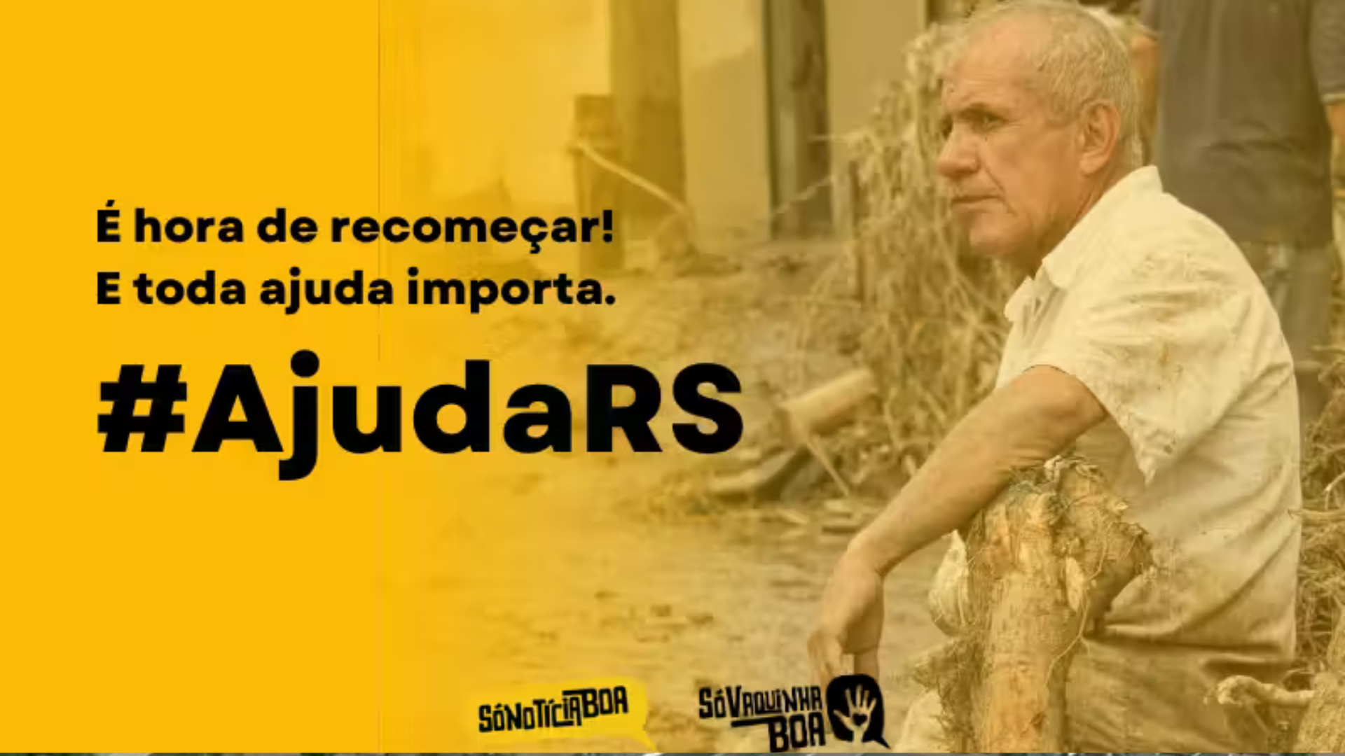 portal plural #ajudars campanha inédita ajudará famílias e instituições afetadas pelas enchentes no rs.