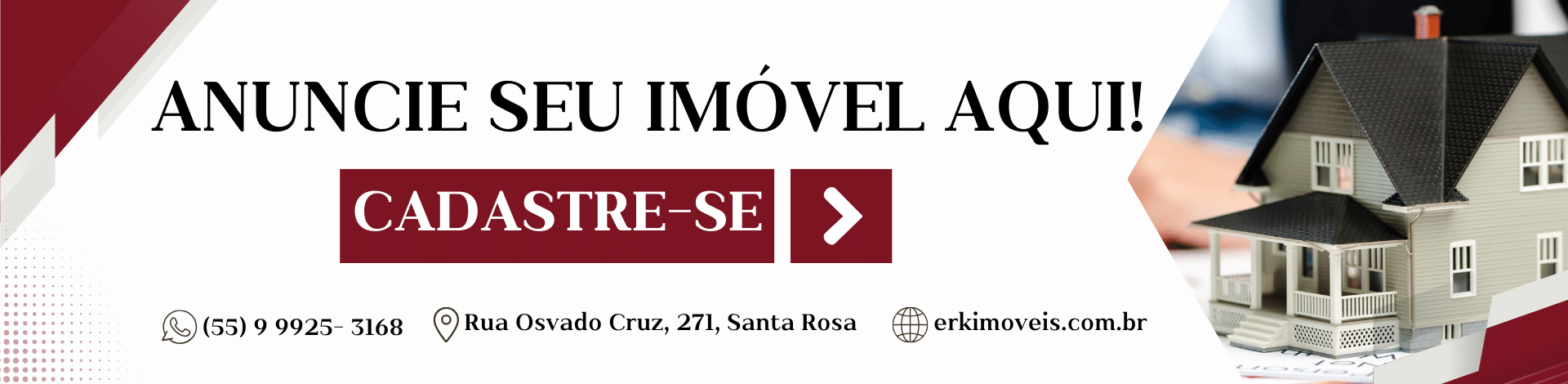 Anuncie seu imovel aqui