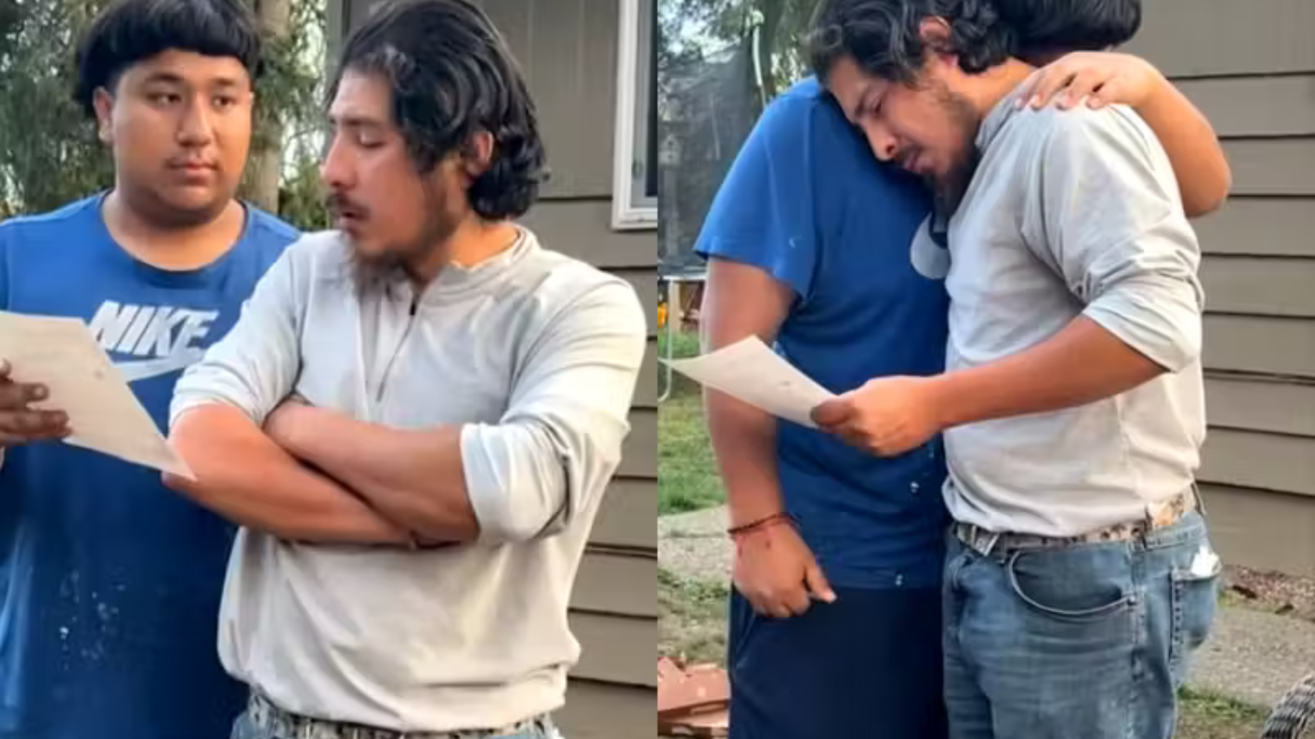 portal plural adolescente entrega carta com pedido de adoção ao padrasto; presente de aniversário
