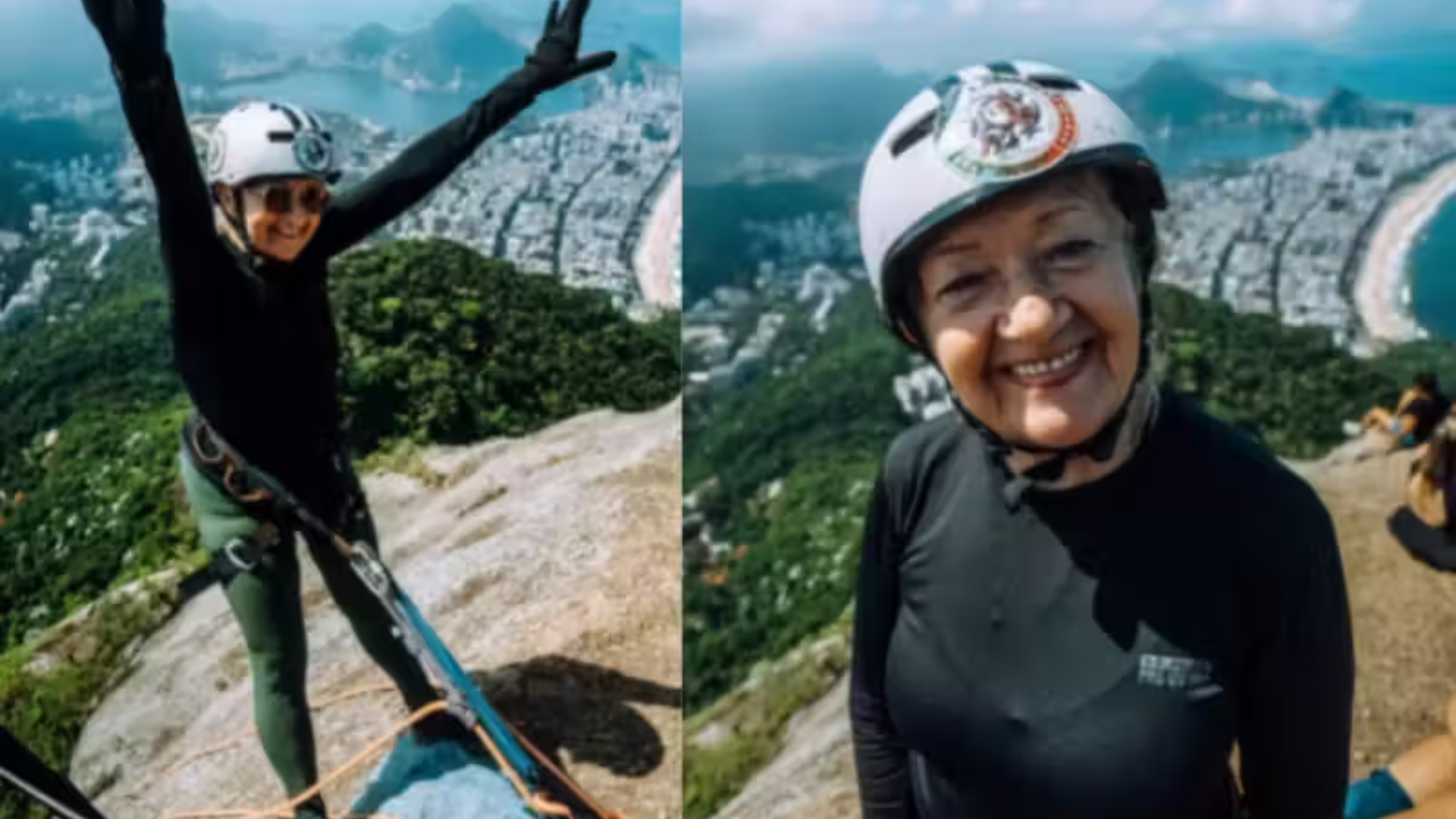 portal plural bailarina brasileira troca a dança pelo rapel aos 82 anos; “desafiar o corpo”