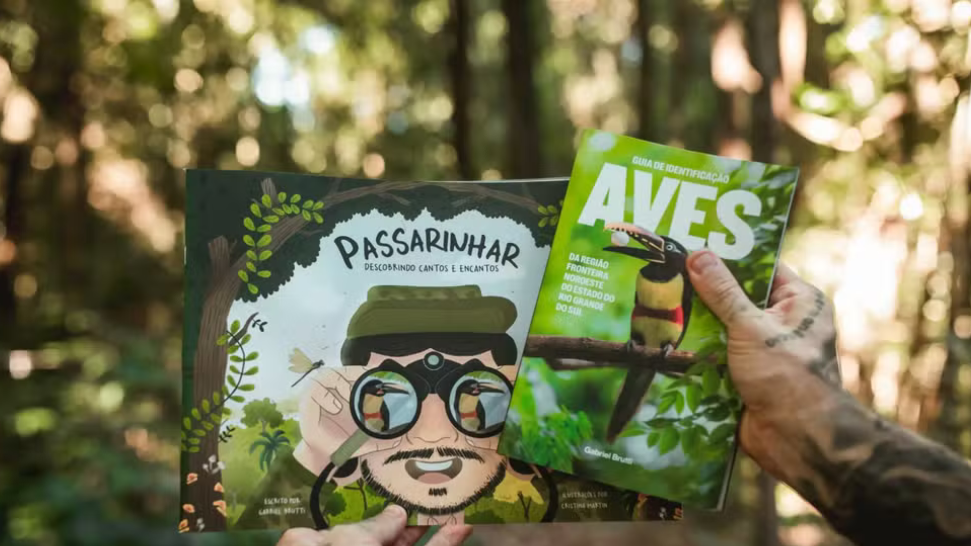 portal plural biólogo publica dois livros sobre a avifauna da fronteira noroeste do rio grande do sul