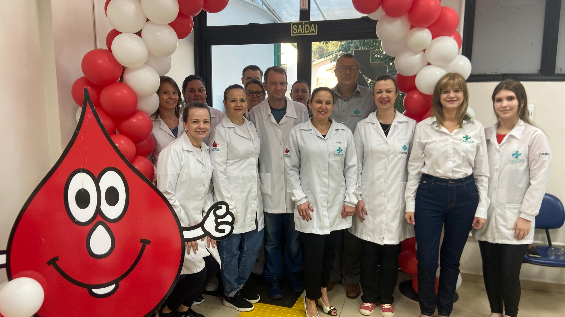 portal plural hemocentro de santa rosa realizou ação especial no dia mundial do doador de sangue