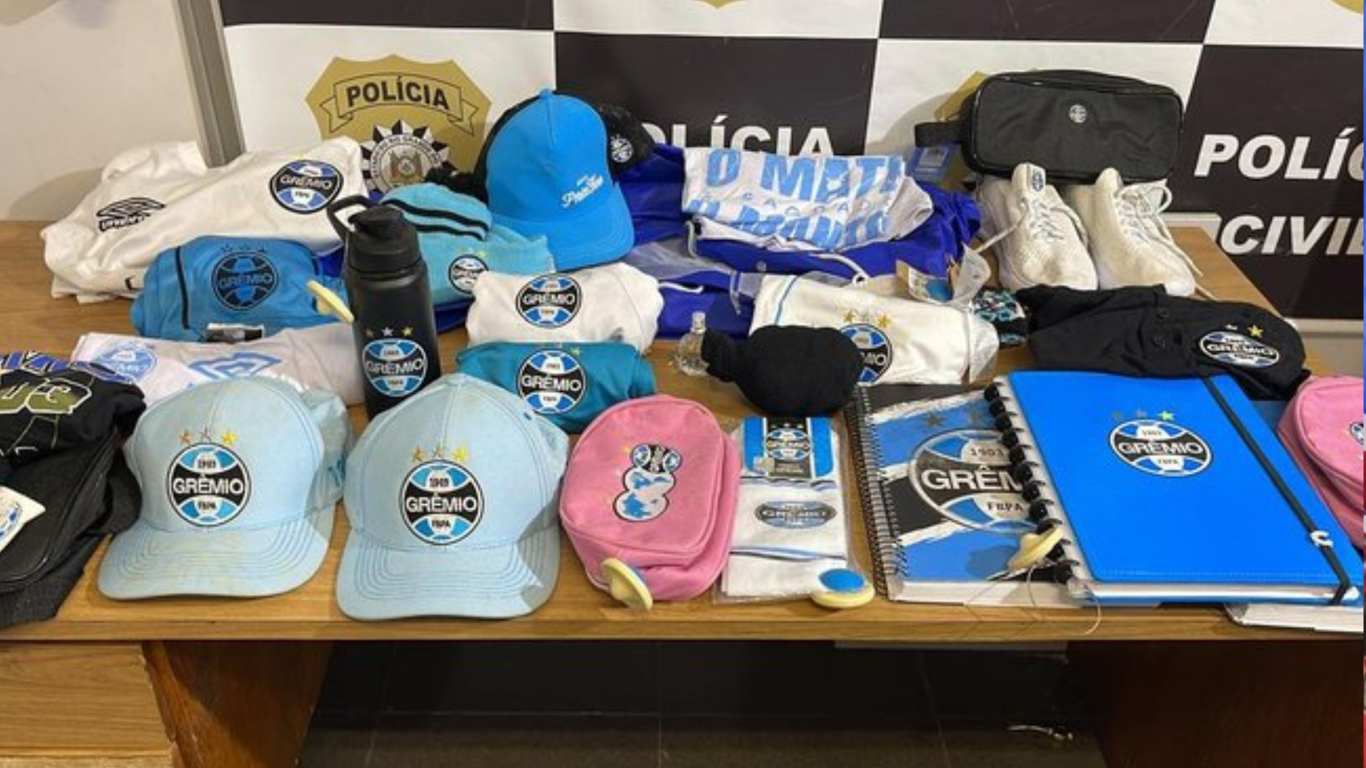 portal plural homem é preso com produtos roubados da loja da arena do grêmio