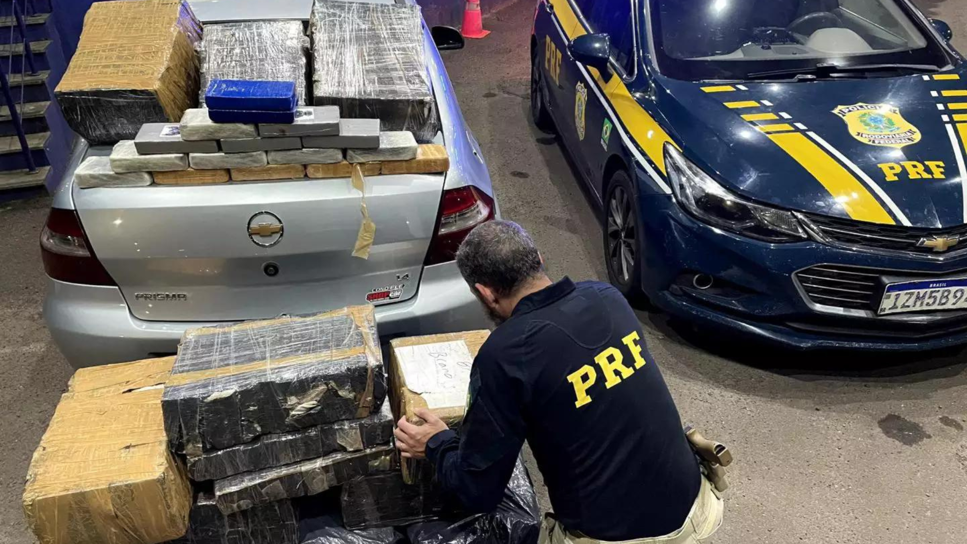 portal plural sem carteira de habilitação, jovem é preso transportando 250 quilos de drogas em um carro na br 101, no litoral gaúcho