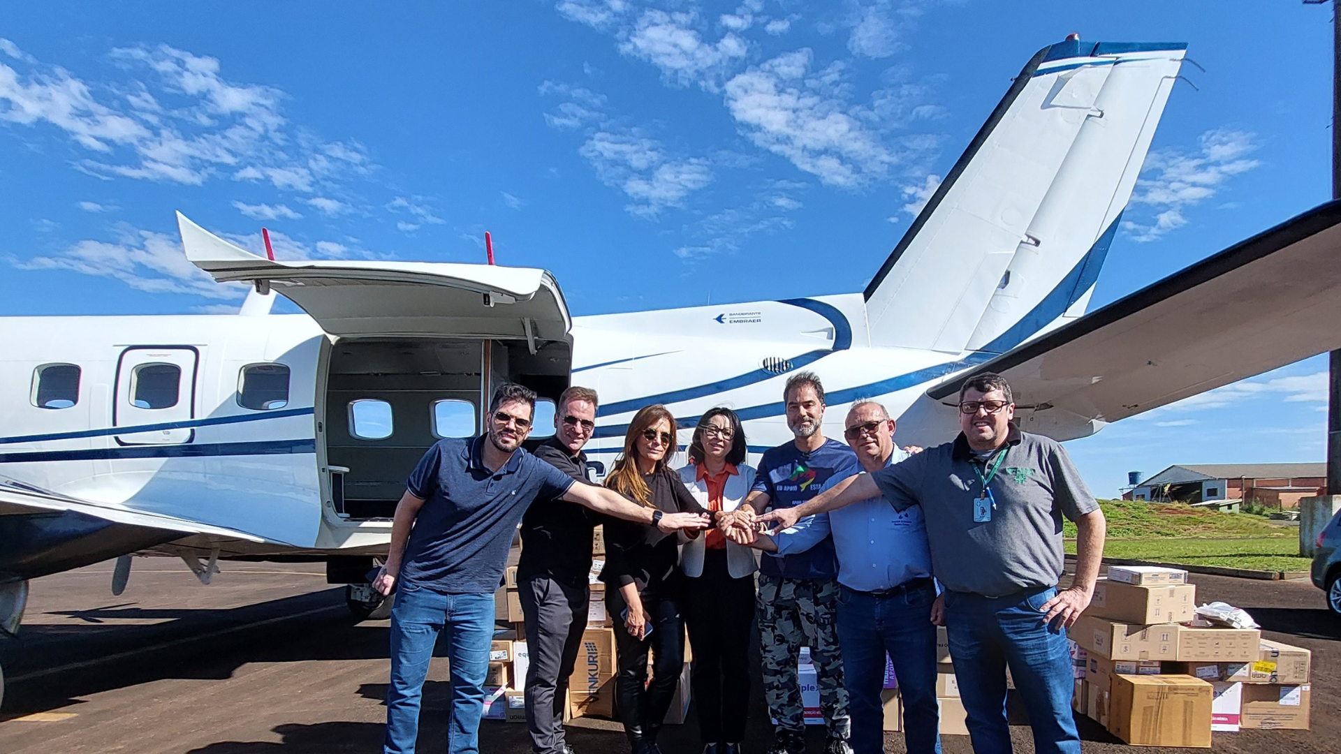 portal plural vida & saúde recebe doação de medicamentos de campanha solidária pelo rs