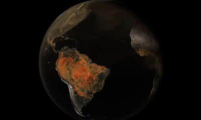 portal plural imagens da nasa revelam nuvem de gás poluente se deslocando pela terra