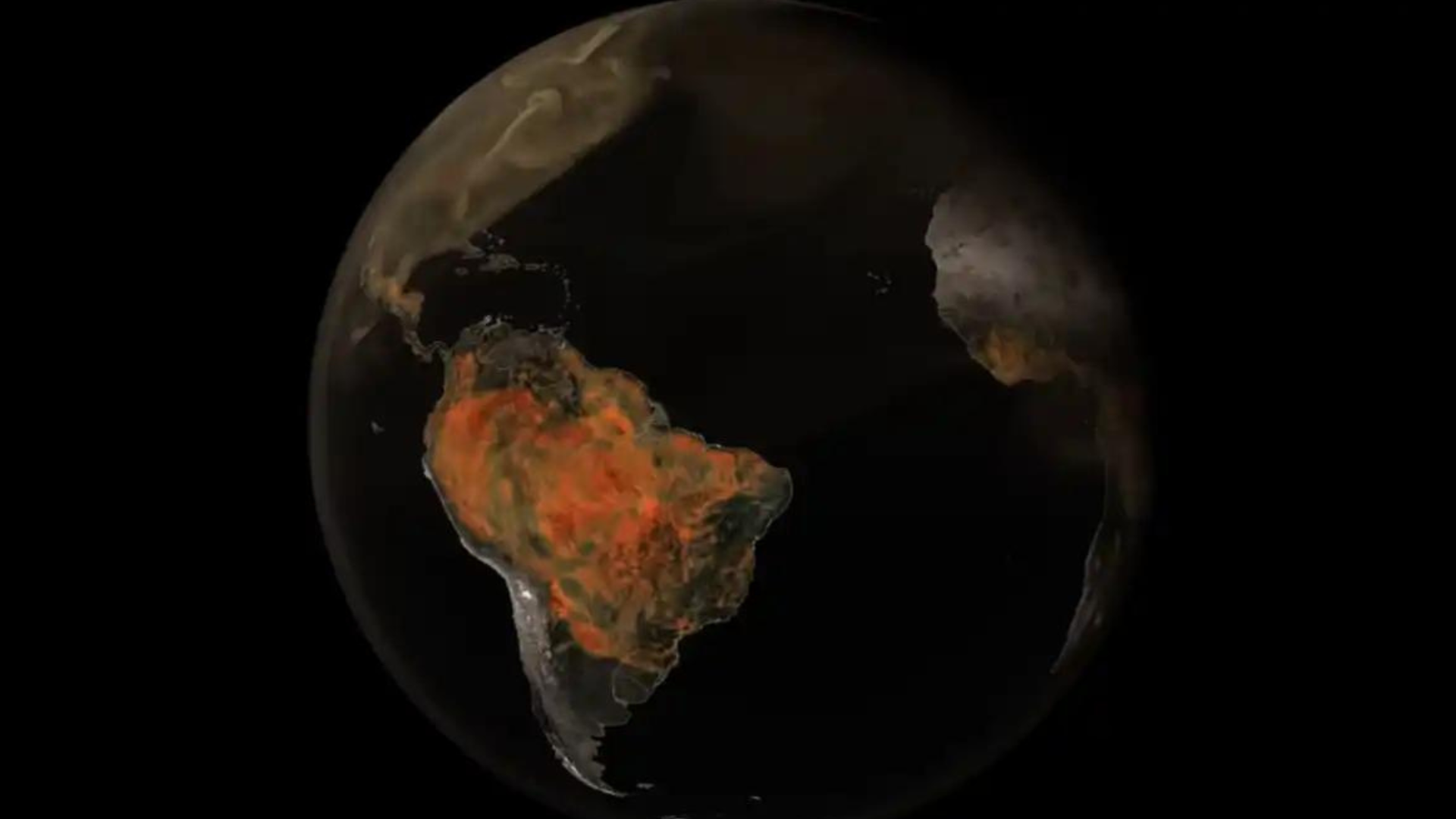 portal plural imagens da nasa revelam nuvem de gás poluente se deslocando pela terra