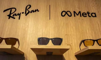 portal plural meta busca participação na fabricante ray ban para promover óculos inteligentes