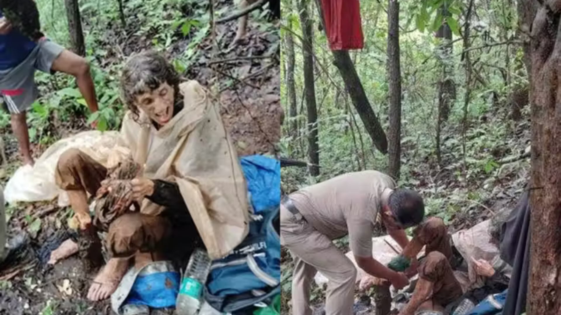 portal plural homem salva mulher acorrentada há 4 dias em floresta pelo ex marido