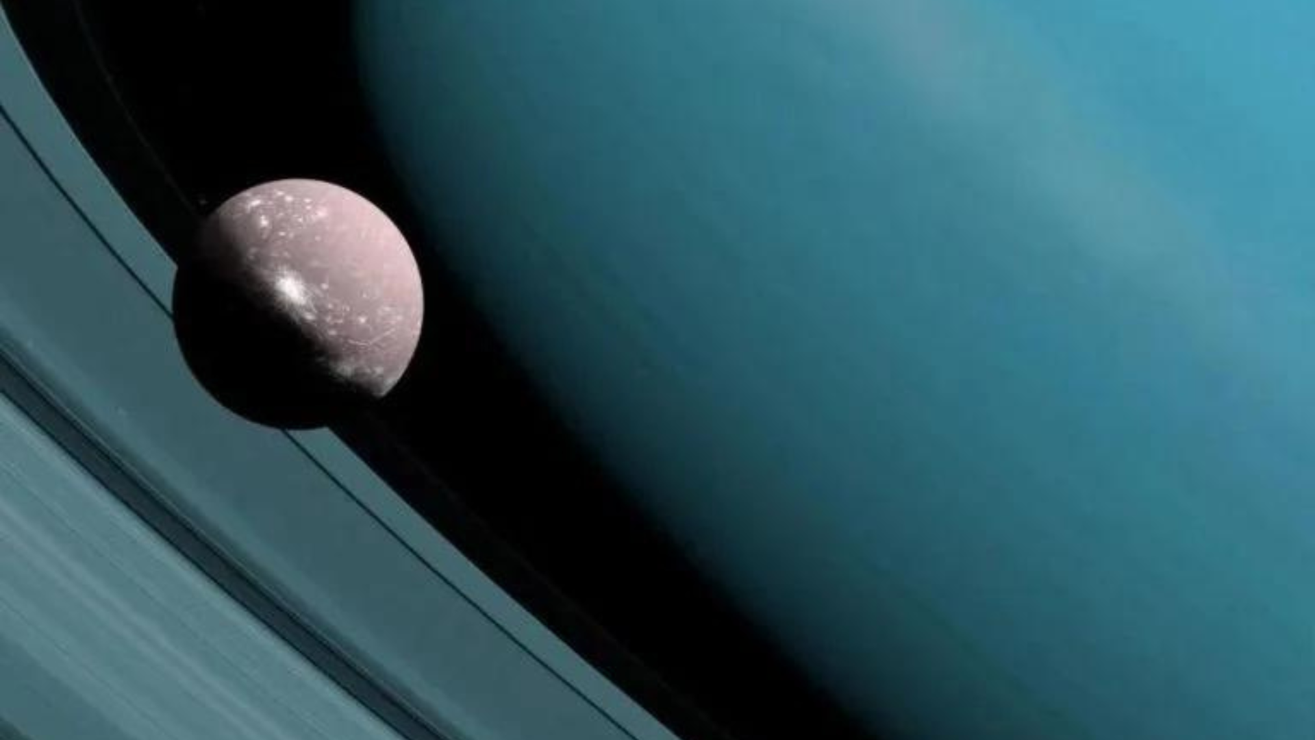 portal plural telescópio da nasa encontra evidências de água em torno de urano