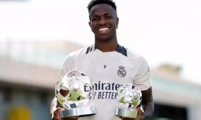 portal plural jornal espanhol crava vinícius júnior como vencedor da bola de ouro