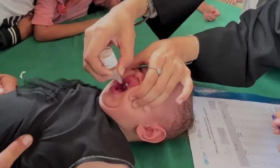 portal plural onu inicia vacinação contra a pólio em gaza após primeiro caso em 25 anos