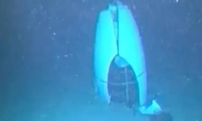 portal plural titan guarda costeira dos eua divulga 1ª imagem do submersível no fundo do oceano