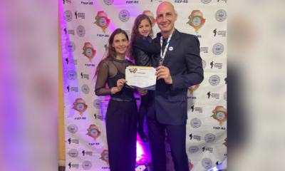 portal plural leonardo waszkiewicz, gerente executivo do sojão basquete, recebe homenagem da fieps em porto alegre