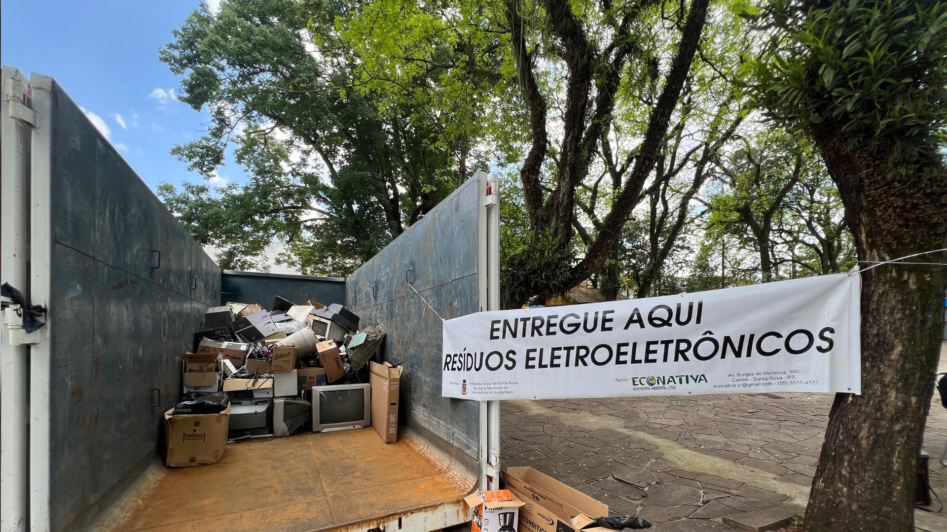portal plural mais de 16 toneladas de lixo eletrônico foram recolhidas em santa rosa