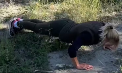 portal plural avó quebra 2º recorde mundial com 1.500 flexões em uma hora