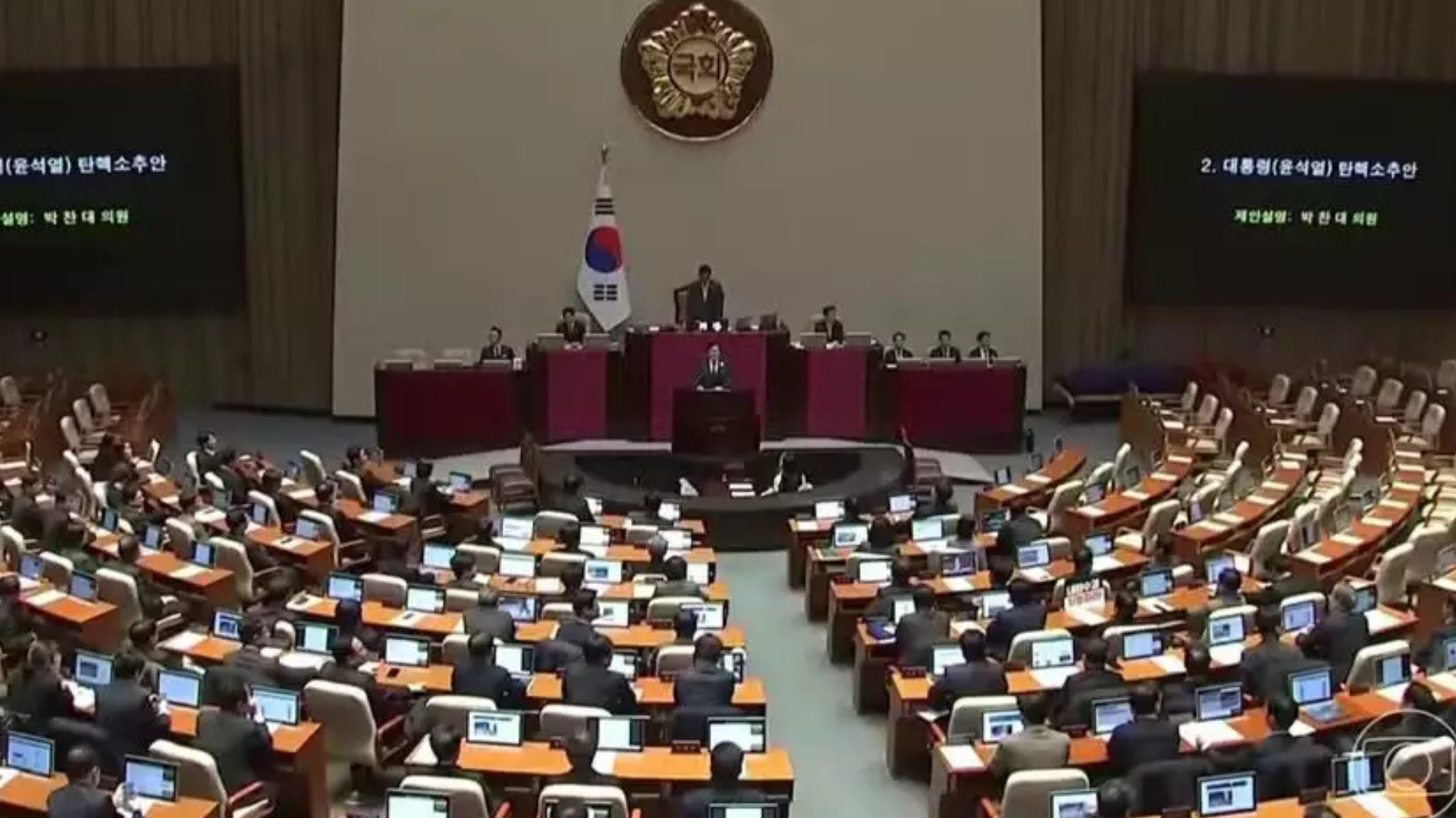 portal plural parlamento da coreia do sul destitui presidente interino em processo de impeachment