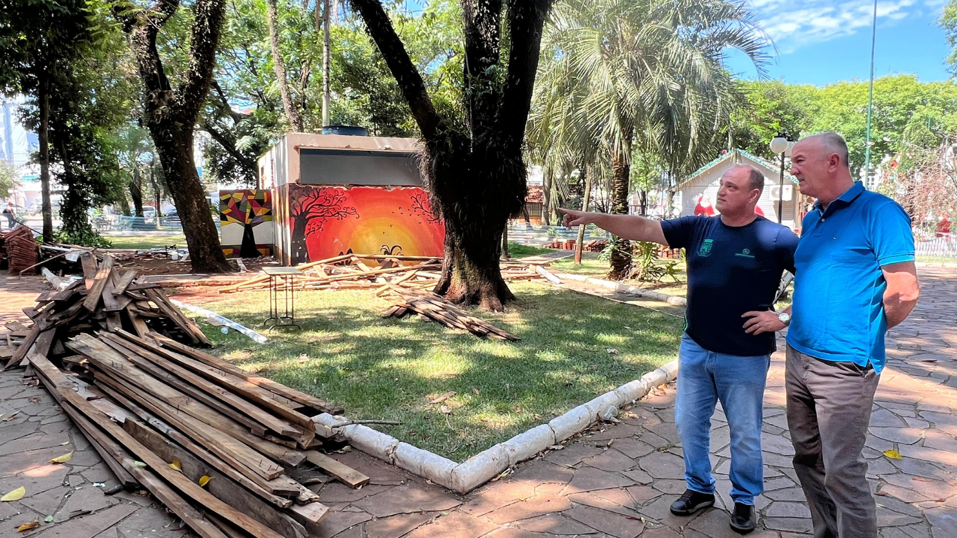 portal plural revitalização da praça da bandeira está em andamento
