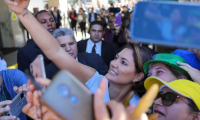 portal plural michelle bolsonaro não estará em ato por anistia pelo 8 de janeiro em copacabana