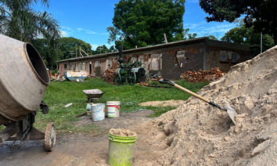 portal plural obra de revitalização da estação férrea está em andamento