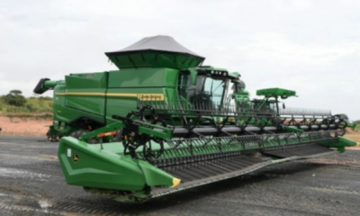 portal plural john deere anuncia fabricação de megacolheitadeira, a partir de maio, em horizontina